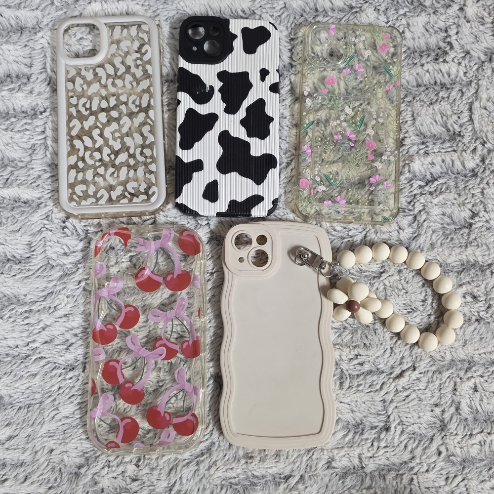 Lot of iPhone 14 Plus Cases - Case for iPhone 14 Plus - Cute Set of 5